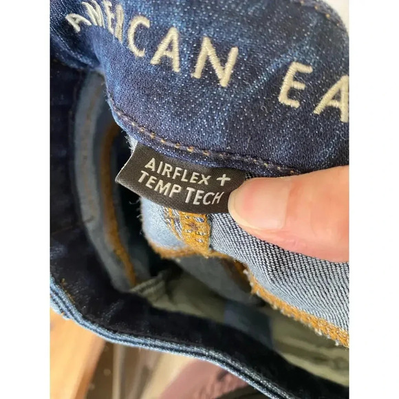 Men's American Eagle Air Flex Temp Tech Dark Wash Jeans 28/30 - Picture 4 of 4